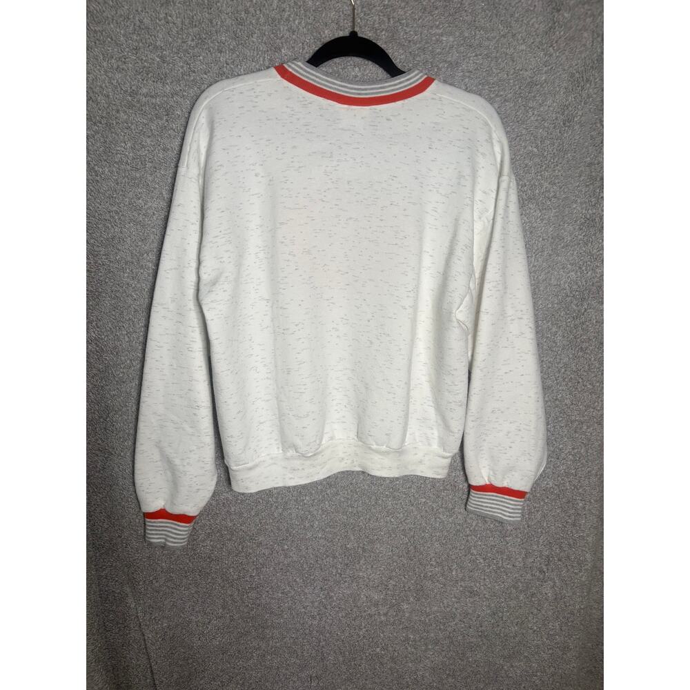 Vintage 90s ME Sportswear Pumpkin Sweatshirt M Halloween - Picture 4 of 4